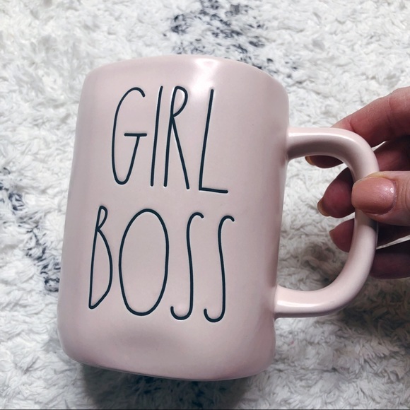 Rae Dunn Other - Rae Dunn Pink Girl Boss coffee tea mug new! Rare
